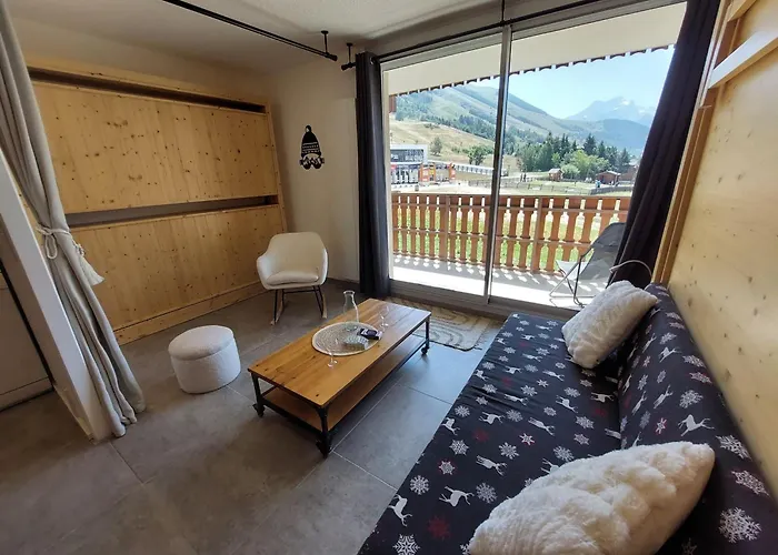 Appartement 28m² 4 Pers, Sauna, Pied Des Pistes - Fr-1-516-223 *